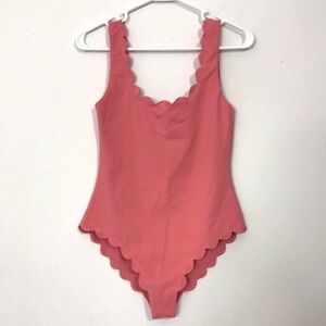 Marysia Swim Pink Scalloped One Piece